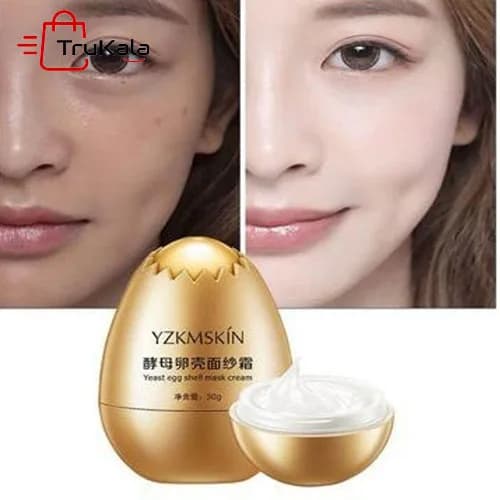 کرم ماسک صورت لایه بردار سفیده ی تخم مرغ — تصویر ۴