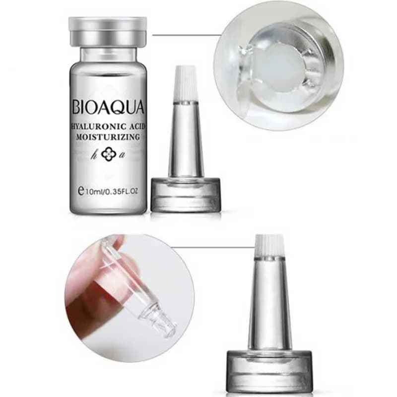 ویال اچ ای مرطوب کننده صورت هیالورونیک اسید بیوآکوا Bioaqua — تصویر ۴