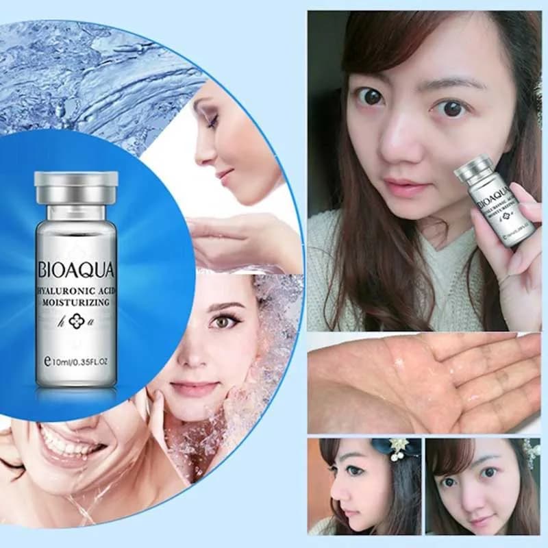 ویال اچ ای مرطوب کننده صورت هیالورونیک اسید بیوآکوا Bioaqua — تصویر ۲