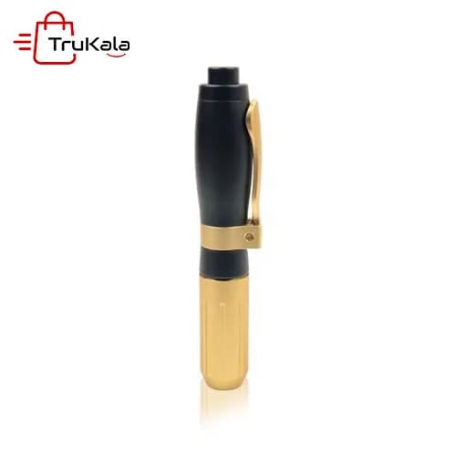 دستگاه هیالورون پن مدل مشکی طلایی تک سر — تصویر ۸