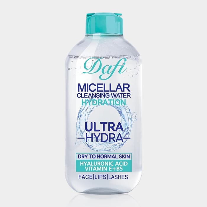 میسلار واتر پوست خشک و نرمال دافی Dafi Ultra Hydra Micellar Cleansing Water 200ml