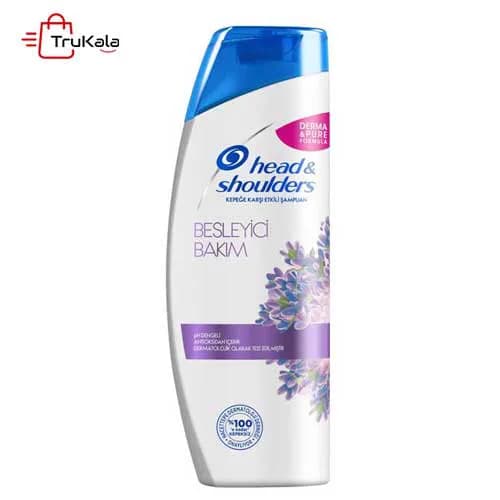 شامپو تغذیه و تقویت کننده مو هد اند شولدرز 330 میل