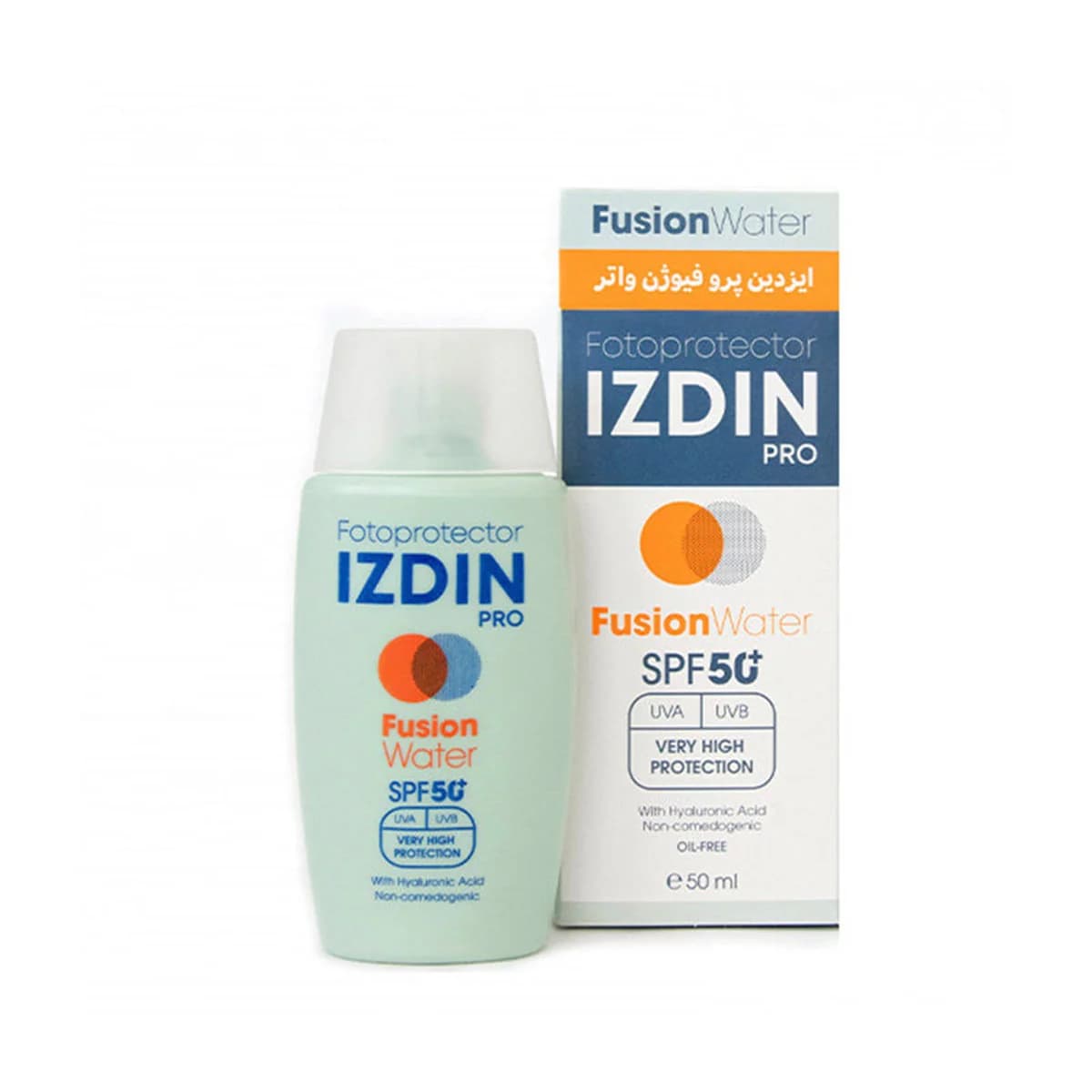فیوژن واتر SPF50 ایزدین