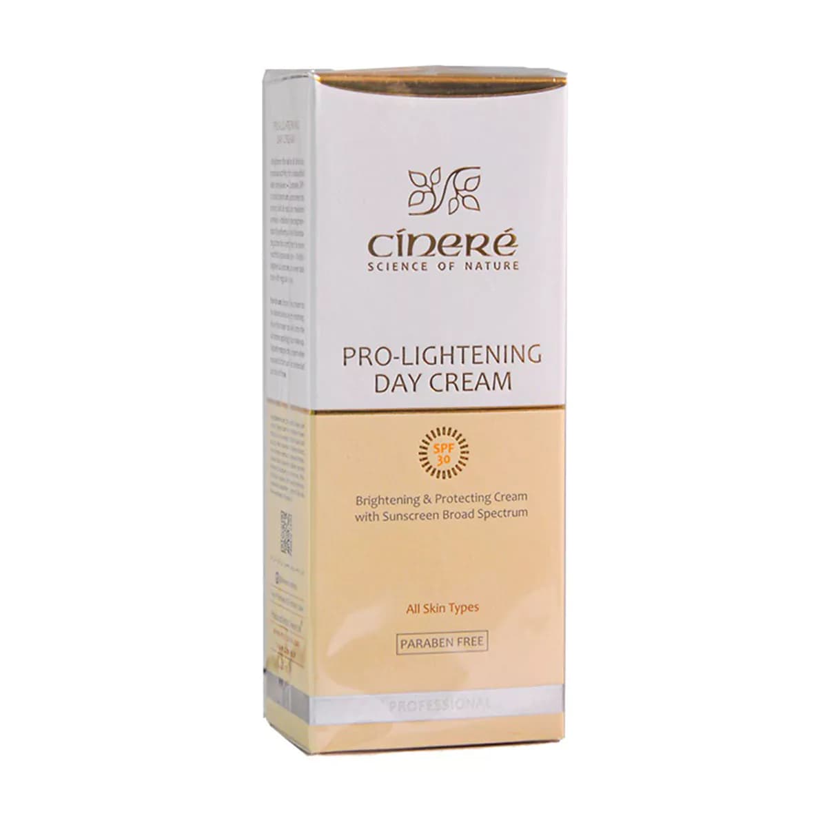 کرم روشن کننده روز با خاصیت ضد آفتاب SPF 30 سینره — تصویر ۲