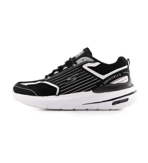 کفش مردانه اسپرت اسپیسر مشکی سفید Skechers مدل 50743