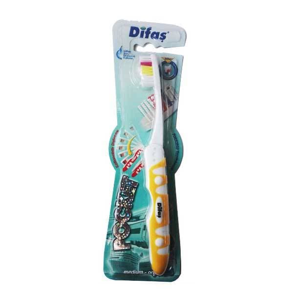 مسواک تاشو ( جیبی – مسافرتی) دیفاش Difas با برس متوسط