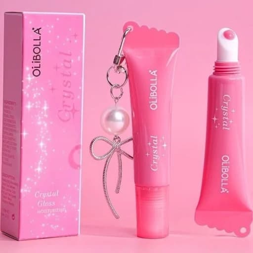 لیپگلاس برق لب چارم پاپیون پرنسسی پینترستی ترمیم کننده نرم کننده لب فانتزی کیوت کادو تولد هدیه بالم لب آبرسان — تصویر ۴