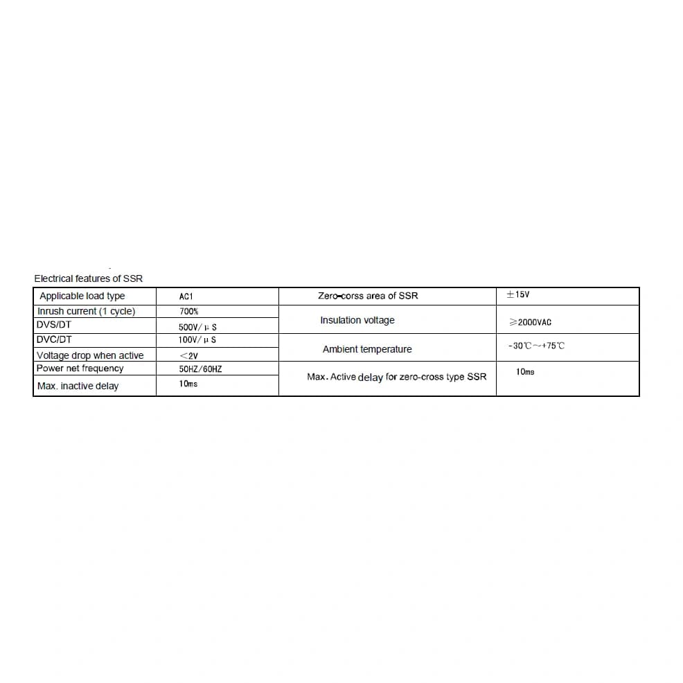 رله حالت جامد SSR سامی مدل SOMMY RMH-40A400 — تصویر ۳