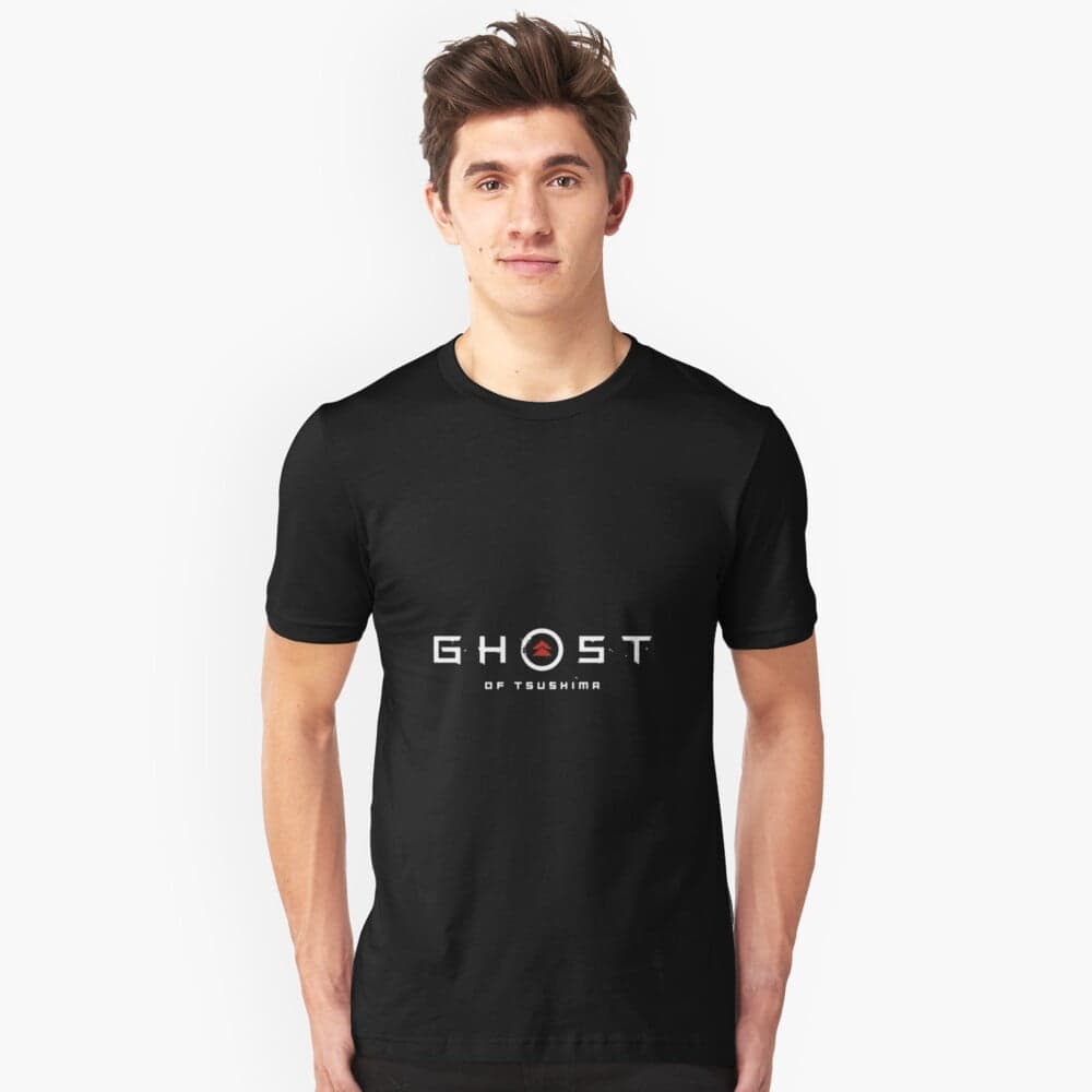 تی شرت گیمی طرح Ghost of Tsushima Logo