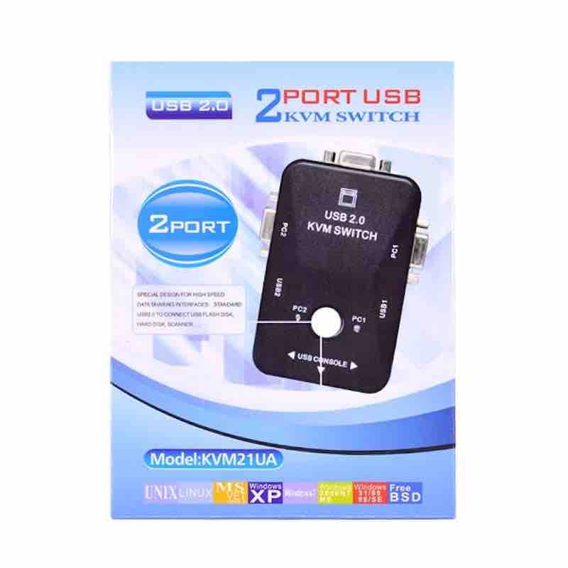 سوییچ دو پورت KVM مدل 21UA — تصویر ۵