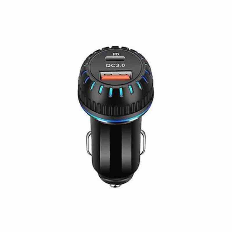 شارژر فندکی PD/QC3 دو پورت مدل Q-004