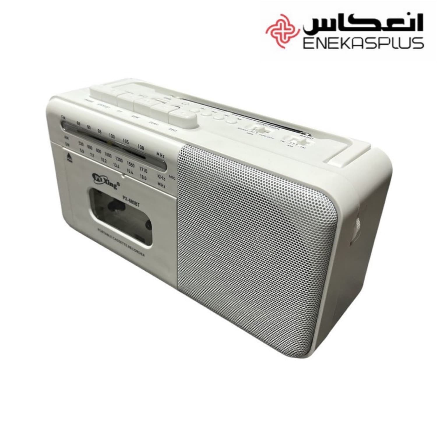 رادیو اسپیکر پوکسینگ مدل PX‑680BT کاست خور — تصویر ۲