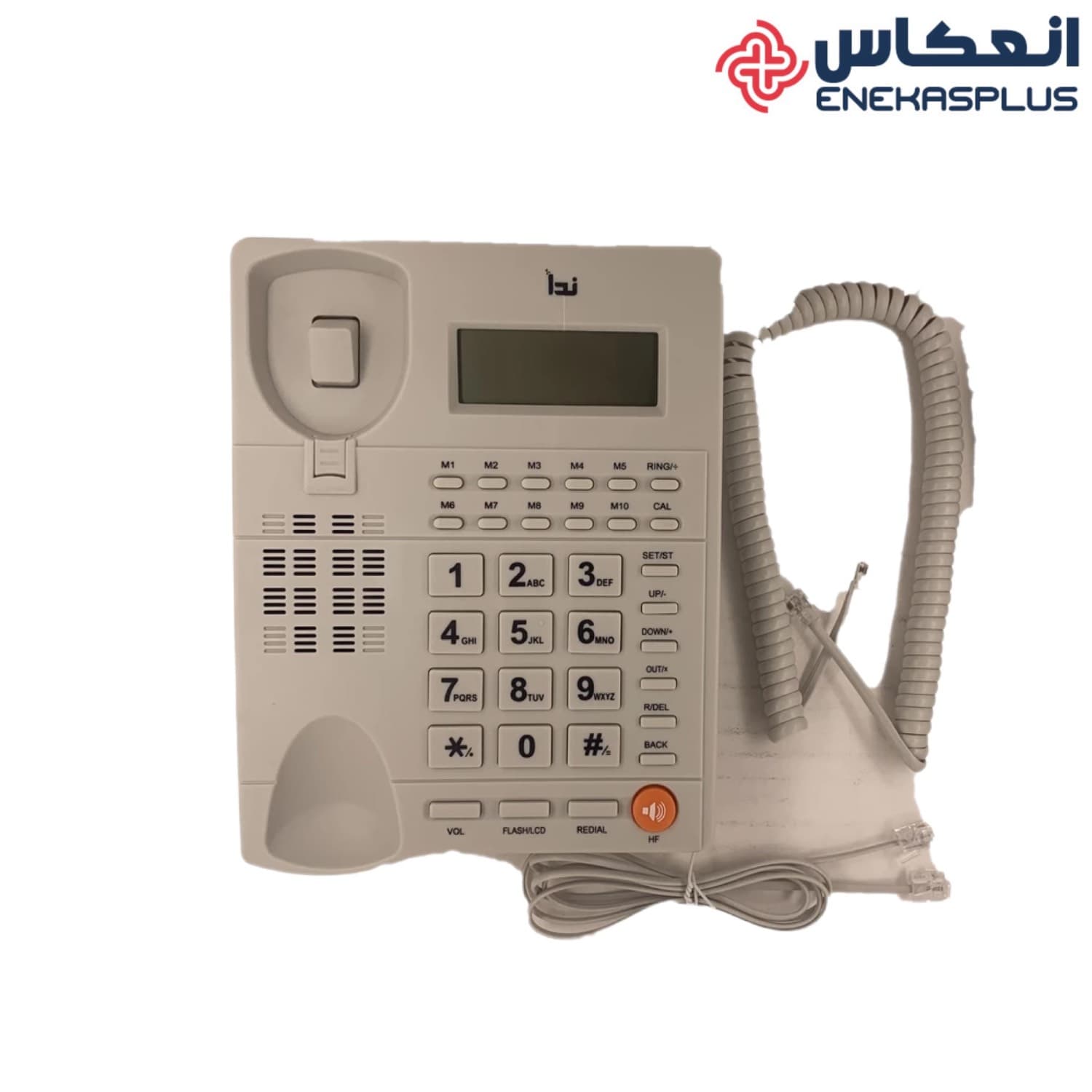 تلفن رومیزی ندا (NEDA) مدل 120CID — تصویر ۲