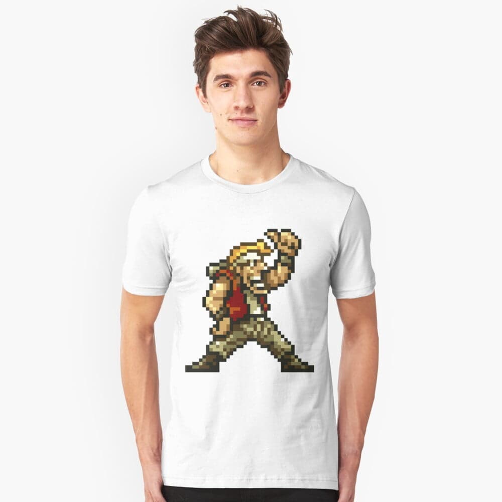 تی شرت گیمی طرح Metal Slug