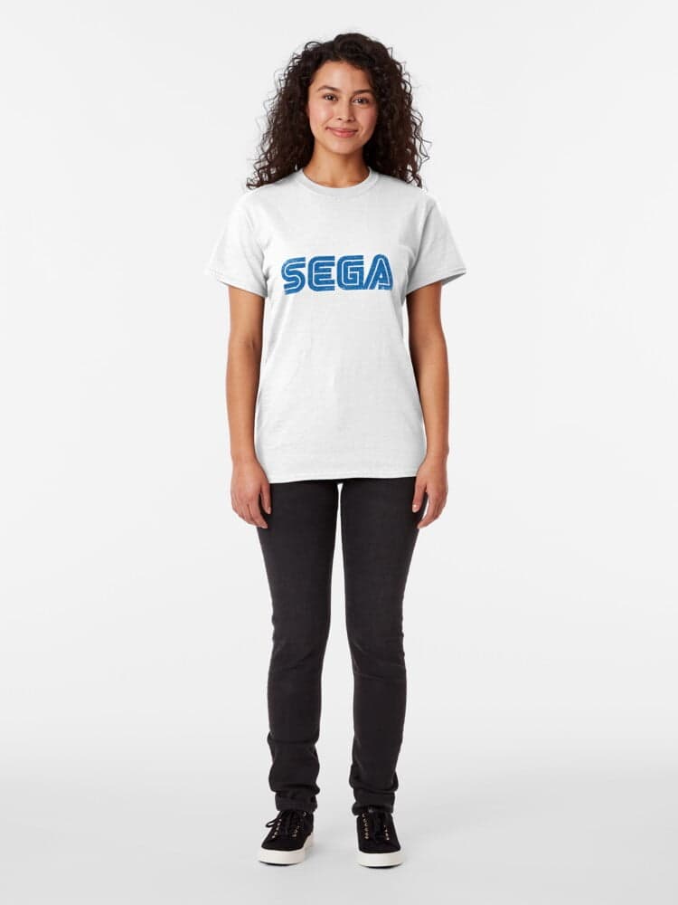 تی شرت گیمی طرح SEGA — تصویر ۴