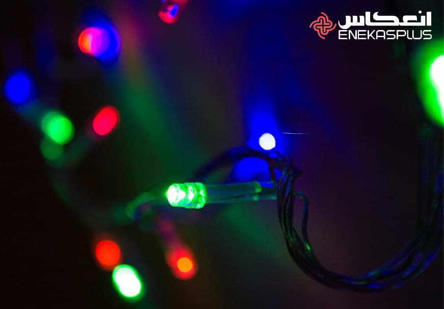ریسه نوری LED چند رنگ ۸ متری — تصویر ۶