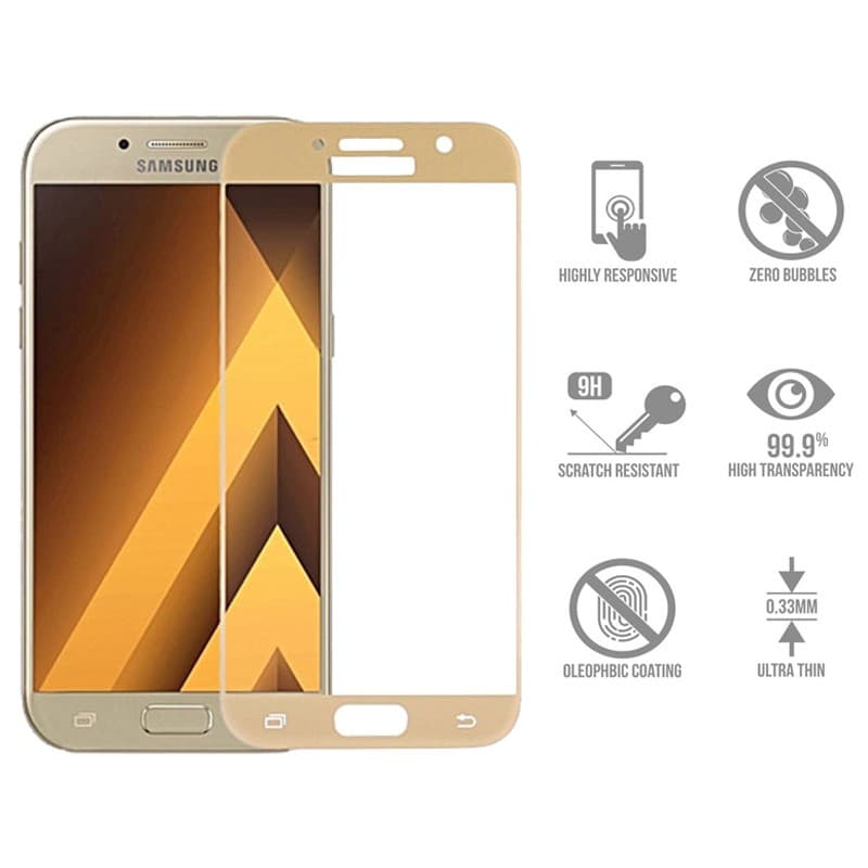 گلس تمام صفحه یوسیو مناسب برای گوشی سامسونگ Galaxy A7 2017 — تصویر ۴