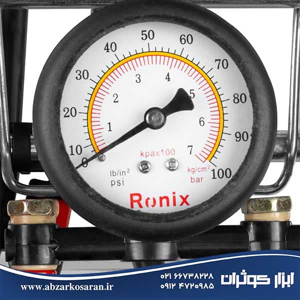 تلمبه پایی دو پمپ رونیکس Ronix مدل RH-4202 — تصویر ۶