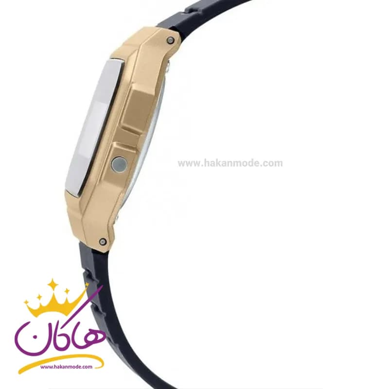 ساعت کاسیو مردانه قاب طلایی دیجیتالی F-91WM-9ADF — تصویر ۲
