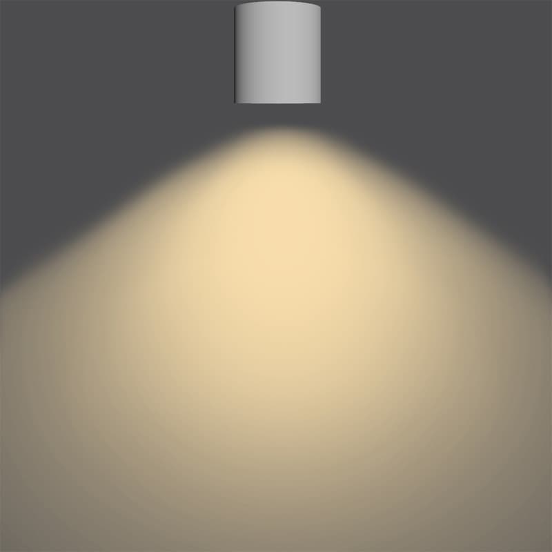 چراغ شعاع مدل سقفى روکار SH-5017-20W — تصویر ۴