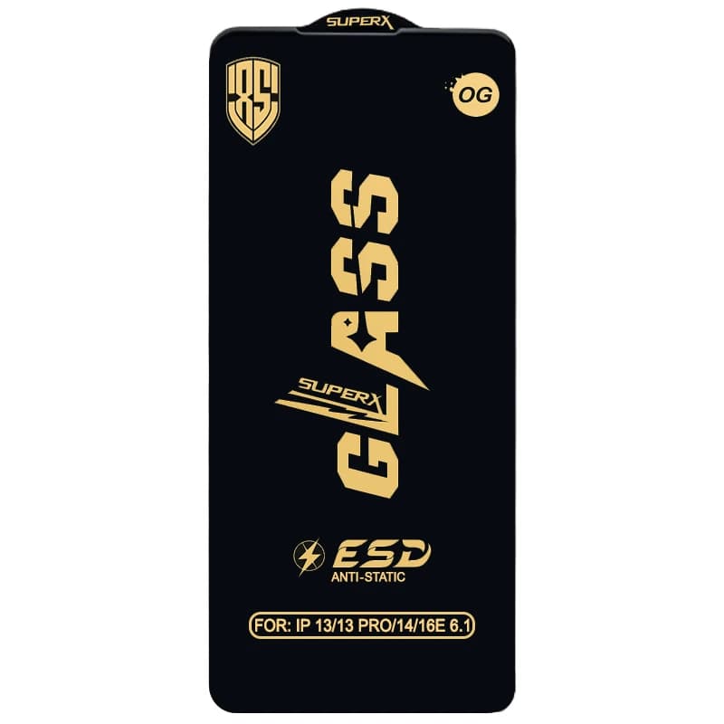گلس گوشی آیفون 13 (گلس شیشه ای Anti Static مدل OG Super X)