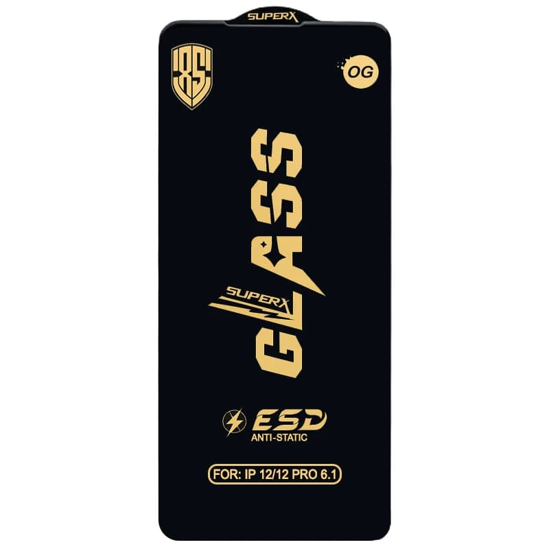 گلس گوشی آیفون 12 پرو (گلس شیشه ای Anti Static مدل OG Super X)