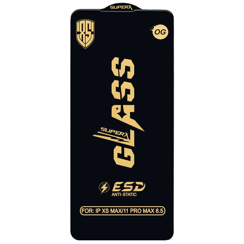 گلس گوشی آیفون 11 پرو مکس (گلس شیشه ای Anti Static مدل OG Super X)