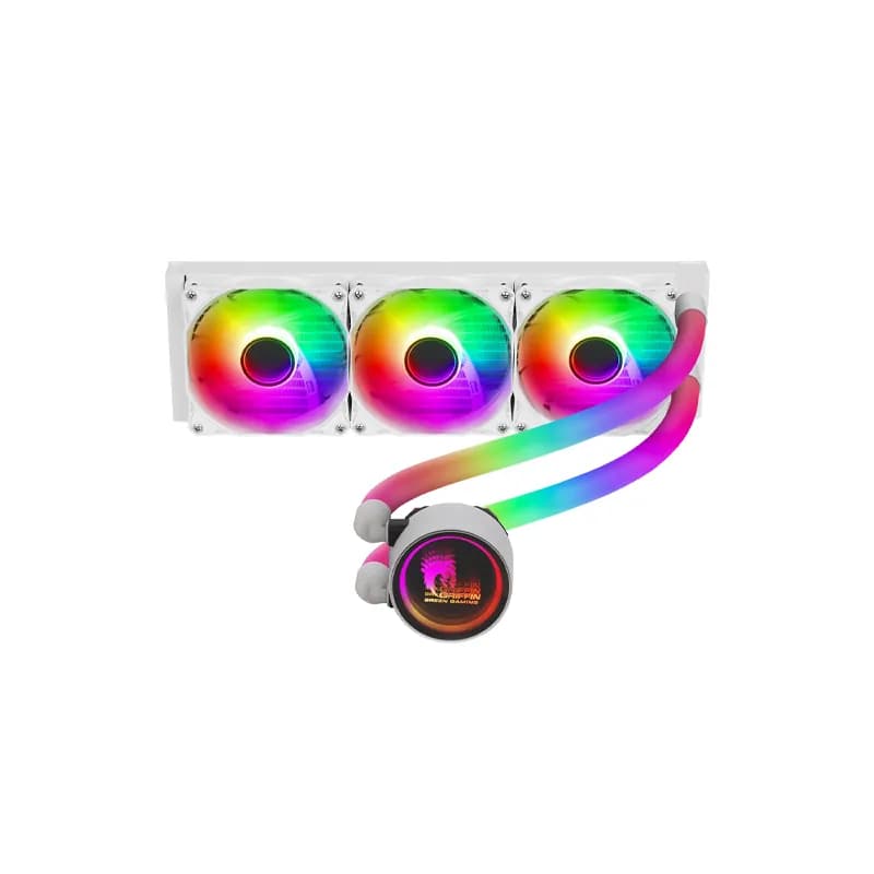 فن پردازنده گرین مدل GLACIER 360 STREAM-ARGB