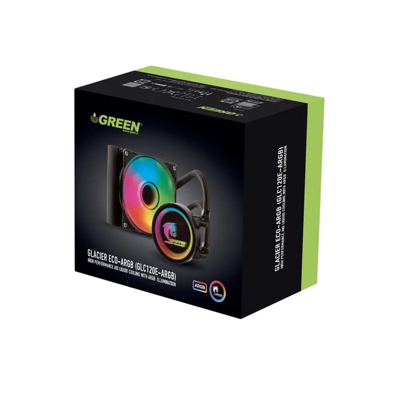 فن پردازنده گرین مدل GLACIER 120 ECO-ARGB — تصویر ۷