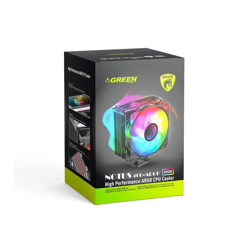 فن گرین مدل NOTUS 400–ARGB — تصویر ۸