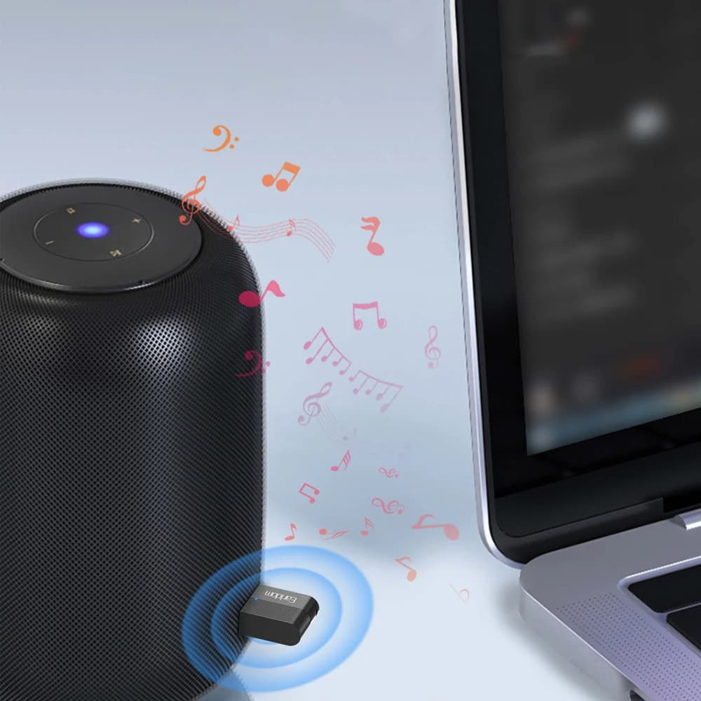 گیرنده بلوتوث Earldom مدل ET-M90 با USB و خروجی AUX — تصویر ۷