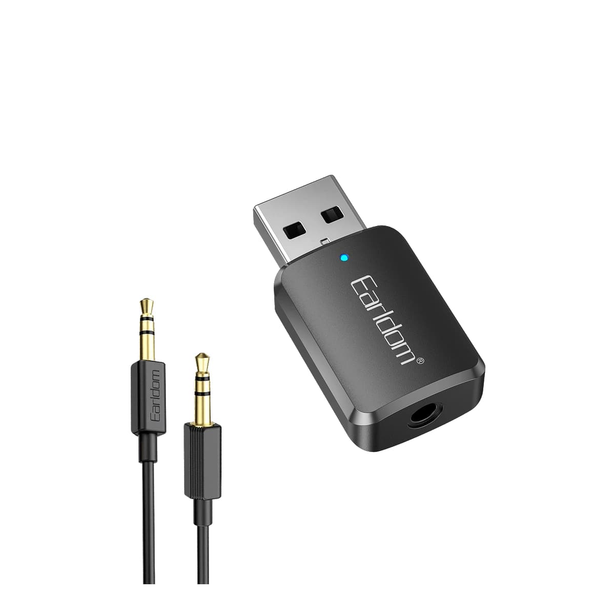 گیرنده بلوتوث Earldom مدل ET-BR28 با خروجی USB و AUX