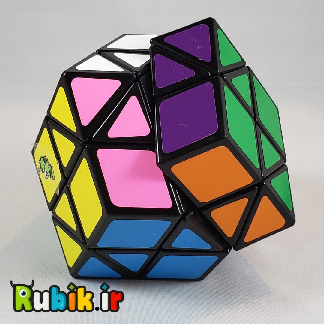 مشکی-12سطحی الماسی لن لن dodecahedron Diamond — تصویر ۲