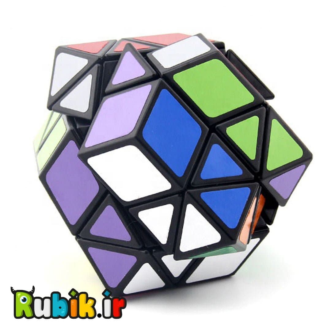 مشکی-12سطحی الماسی لن لن dodecahedron Diamond — تصویر ۳