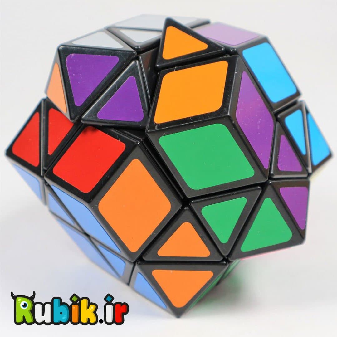 مشکی-12سطحی الماسی لن لن dodecahedron Diamond — تصویر ۶
