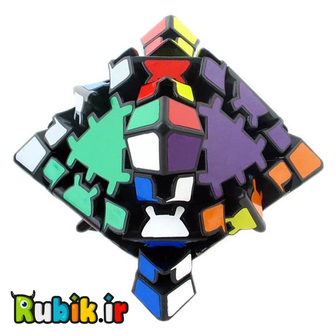 روبیک 3×3 گییر (دنده ای) لن لن هشت سطحی — تصویر ۳
