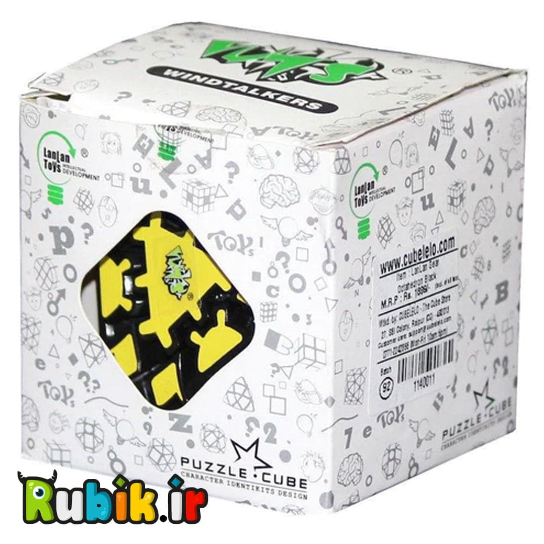 روبیک 3×3 گییر (دنده ای) لن لن هشت سطحی — تصویر ۸