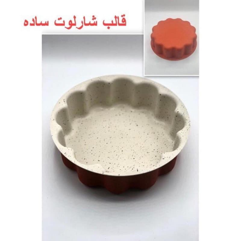 قالب کیک شارلوت مدل لبه بلند کف صاف — تصویر ۸