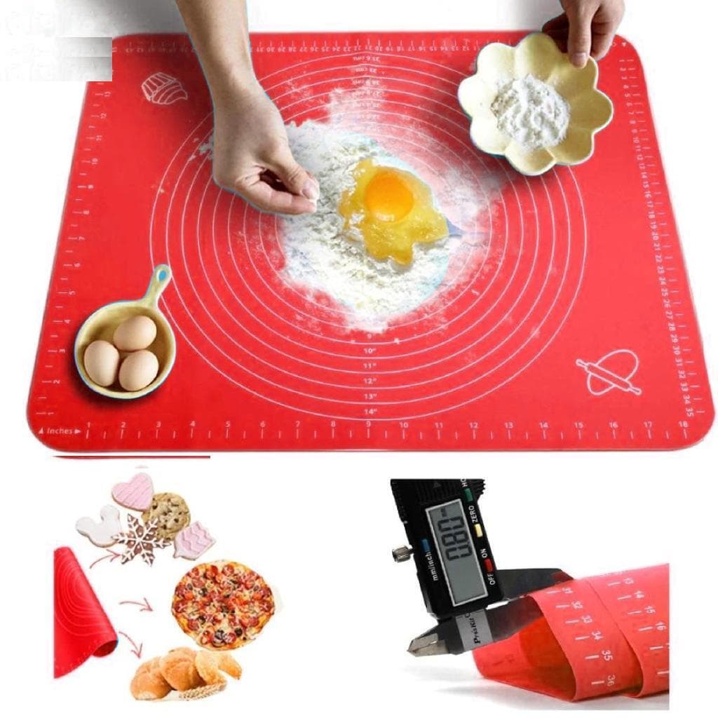مت مدرج سیلیکونی صفحه شیرینی و خمیر سایز 45×65 — تصویر ۲