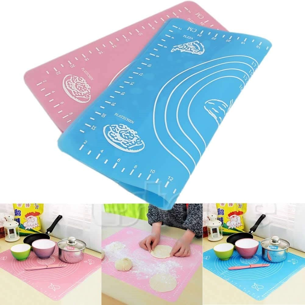 مت مدرج سیلیکونی صفحه شیرینی و خمیر سایز 45×65 — تصویر ۵