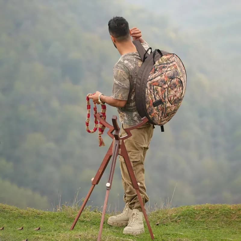 پایه هنگ درام چوبی تنظیم شونده برند راد — تصویر ۳