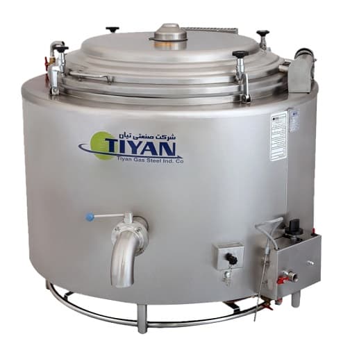دیگ خورشتپز استوانهای تیان مدل تابان ۳۰۰ لیتری