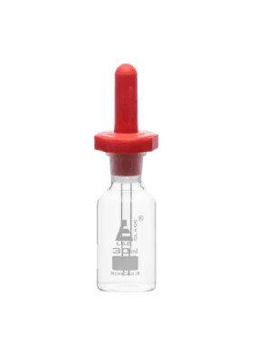 قطره چکان شفاف پوآر دار 30ml Eisco