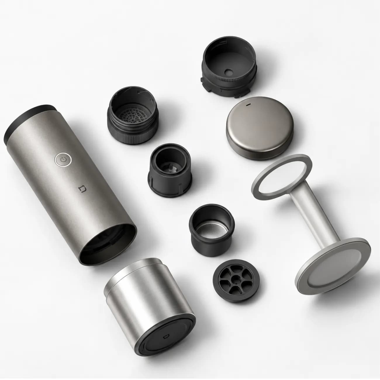 قهوه ساز قابل حمل شیائومی Xiaomi مدل CMP001-W/B فشار 20 بار — تصویر ۶