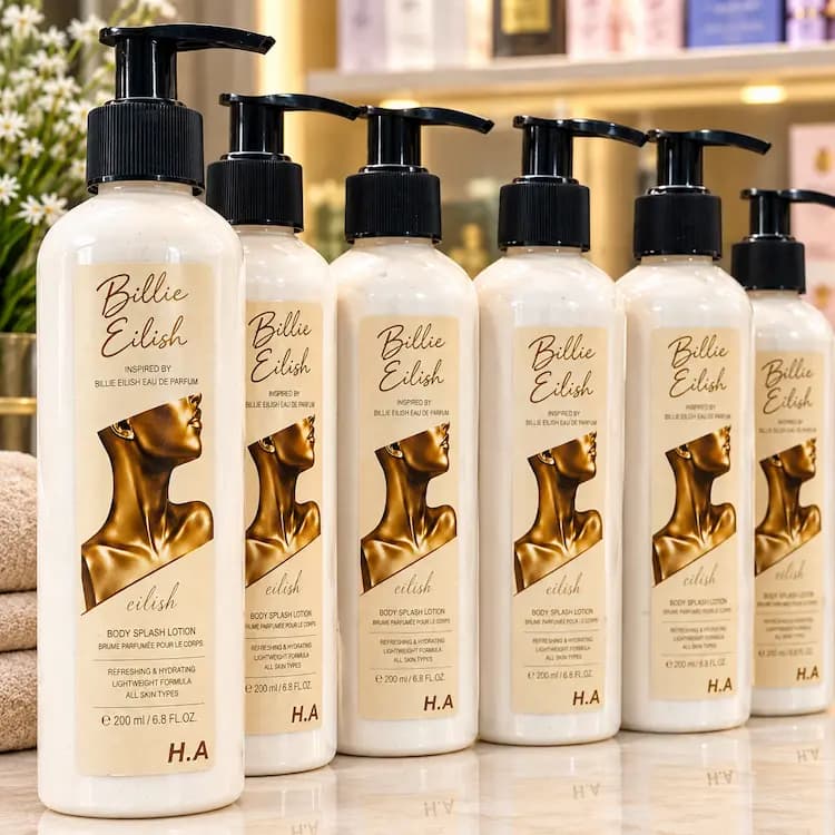 پخش لوسیون بدن بیلی آیلیش Eilish