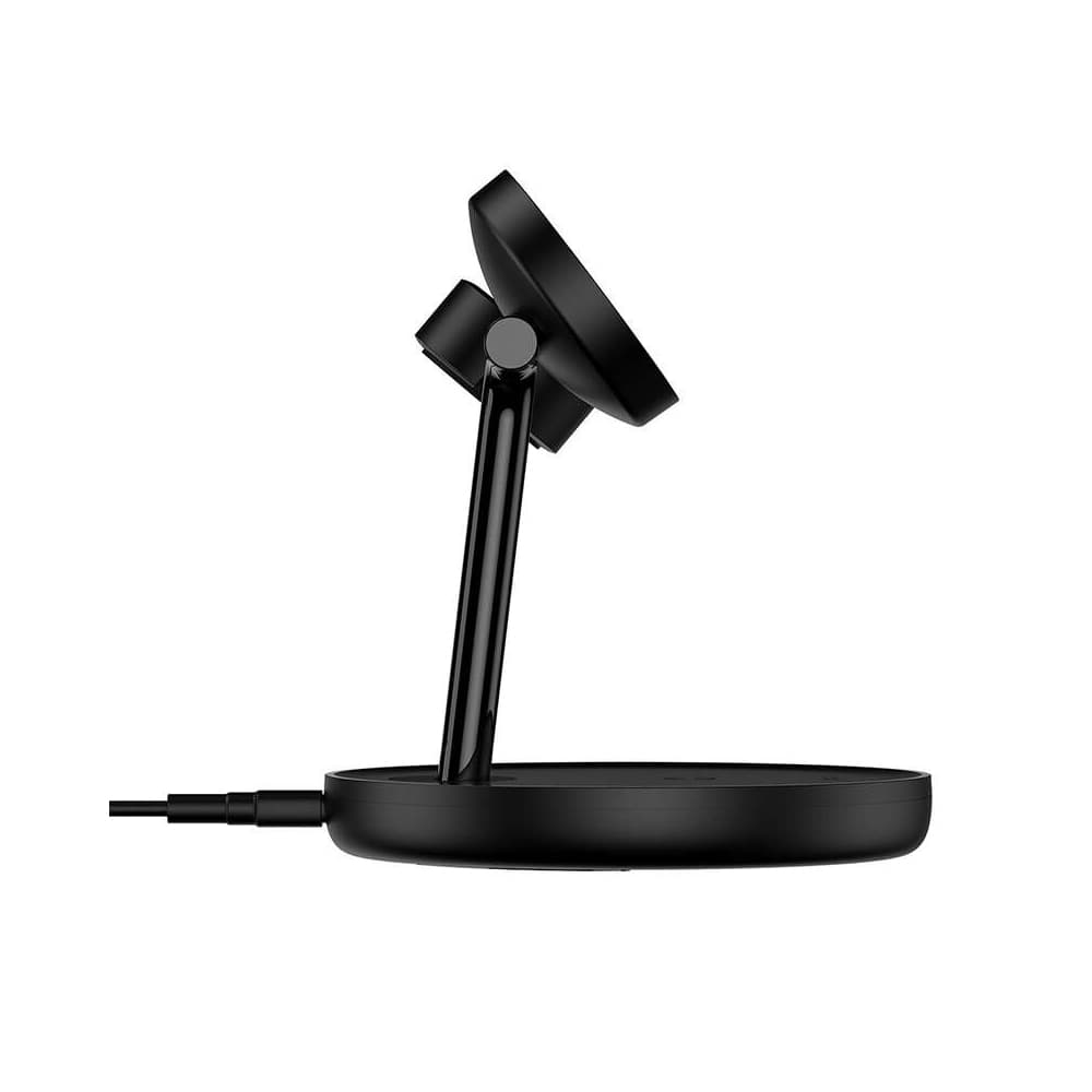 استند و شارژر وایرلس مگنتی باسئوس مدل Baseus Swan 3-in-1 Wireless Magnetic Charging Bracket 20W (جعبه ضعیف) — تصویر ۸