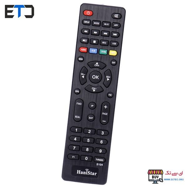 ریموت کنترل رسیور هانی استار HaniStar S104 — تصویر ۲