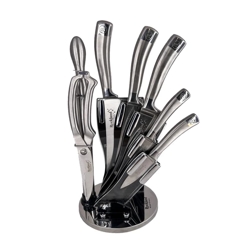 سرویس چاقو 8 پارچه راکلند مدل 8909 استیل