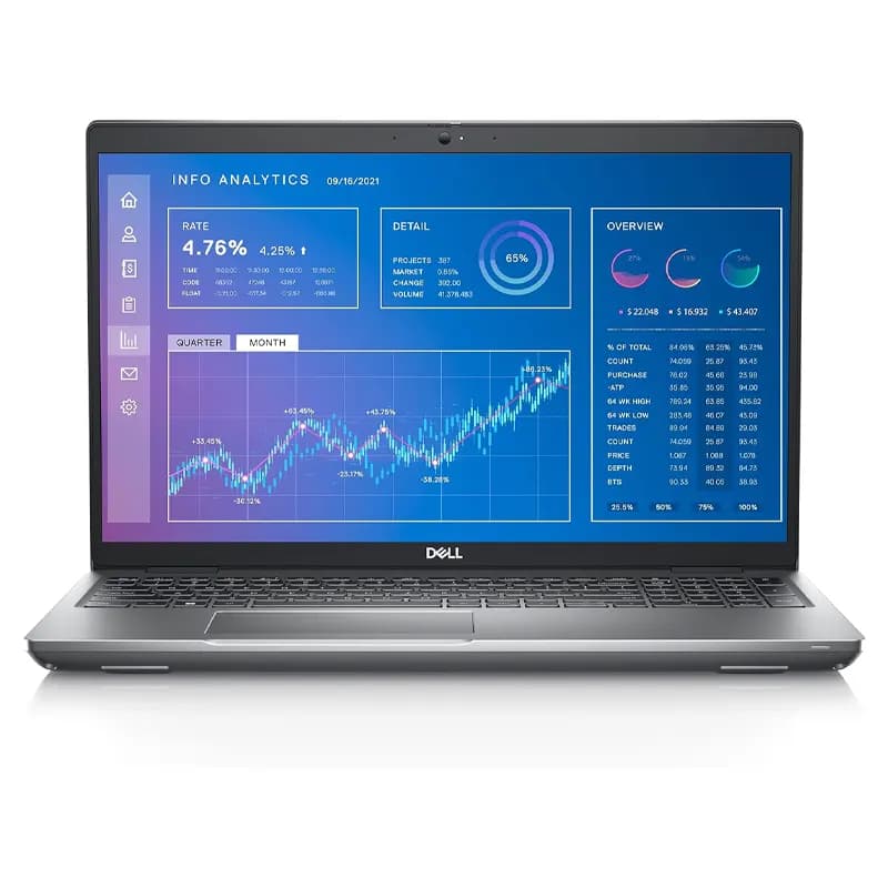 لپ تاپ دل DELL Precision 3571 | i7_12800H | 16G | 1TB | 4GB NIVIDIA QUADRO T600 | 15.6”FHD (اُپن باکس)