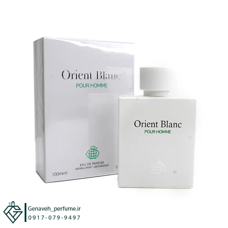 عطر ادکلن فراگرنس ورد اورینت بلانک پور هوم مشابحه لاگوست سفید حجم 100 میل